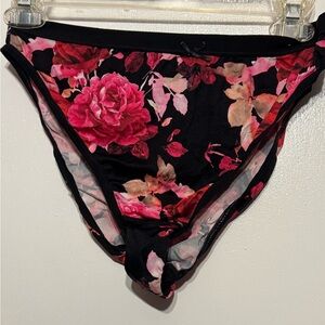 Cacique Rose Print Panty